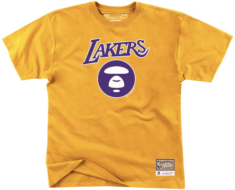 Bape X Mitchell & Ness Men's Los Angeles Lakers Jersey Shorts