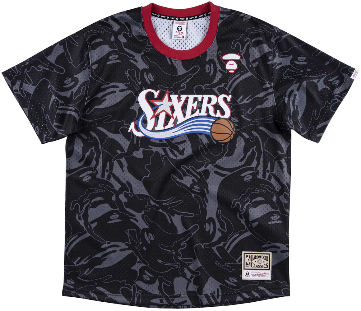 Vintage 90s Reebok Philadelphia Sixers 76ers NBA Hoodie Size 