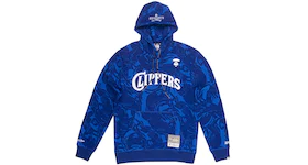 Aape x Mitchell & Ness San Diego Clippers Hoodie Navy