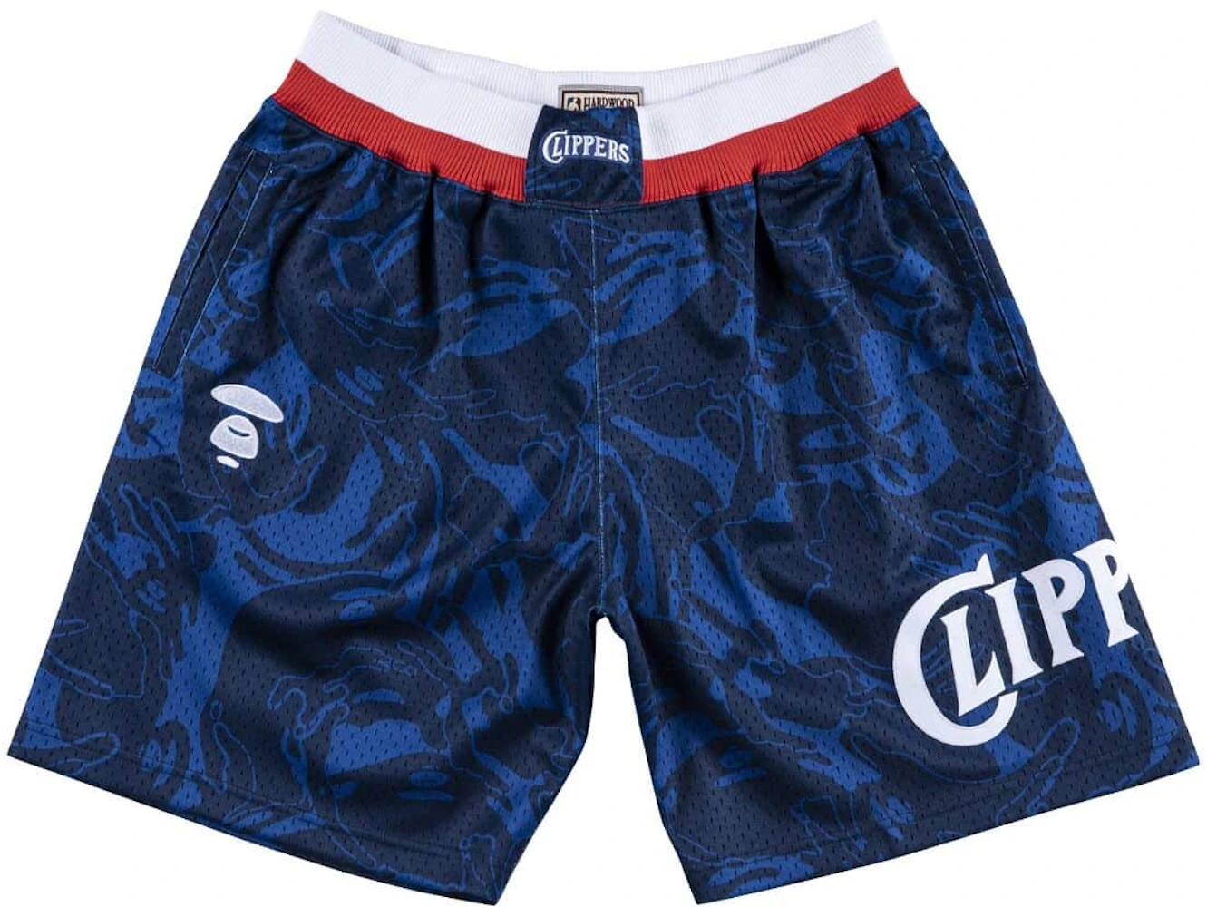 Aape x Mitchell & Ness San Diego Clippers Shorts Navy - SS20