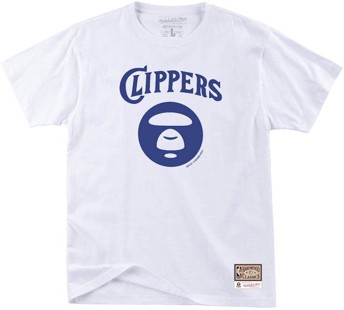 Philadelphia 76ers AAPE x Mitchell & Ness Hardwood Classics BP Jersey T-Shirt – Black Size: Small