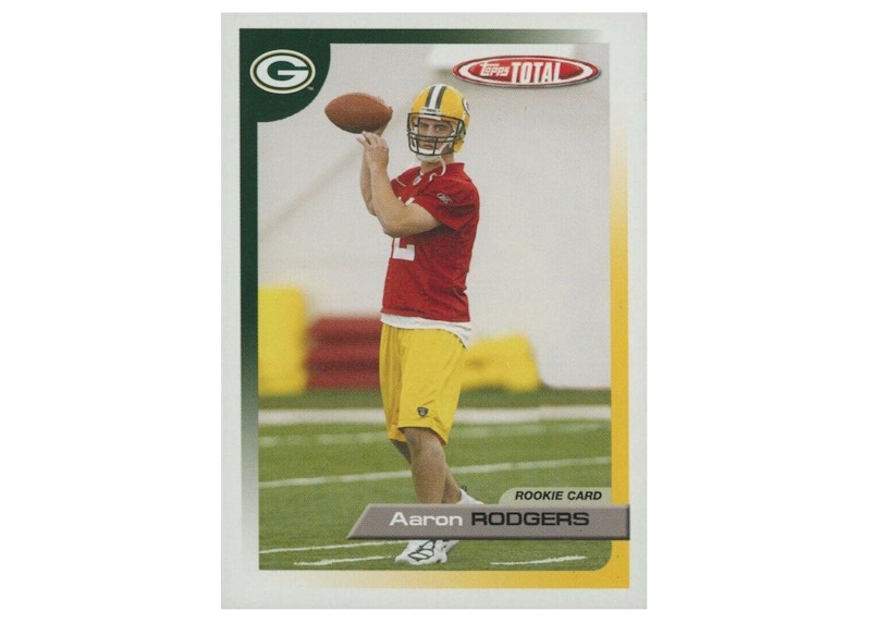 Aaron Rodgers 2005 Topps Total Rookie #483 (Ungraded)