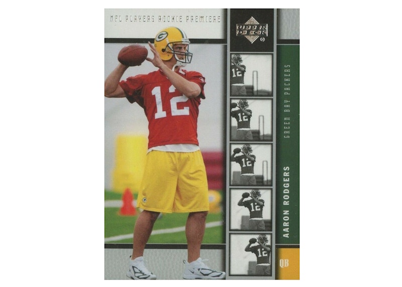 Aaron Rodgers 2005 Upper Deck Rookie Premiere Rookie #16 (Ungraded)