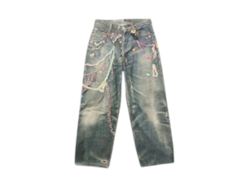 Pre-owned Acne Studios Women's 1981f Baggy Fit Jeans In Blue