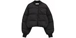 Acne Studios Bomber Puffer Jacket Washed Black 969