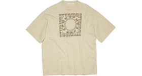 Acne Studios Circus Embroidered Crewneck T-shirt Dusty Green