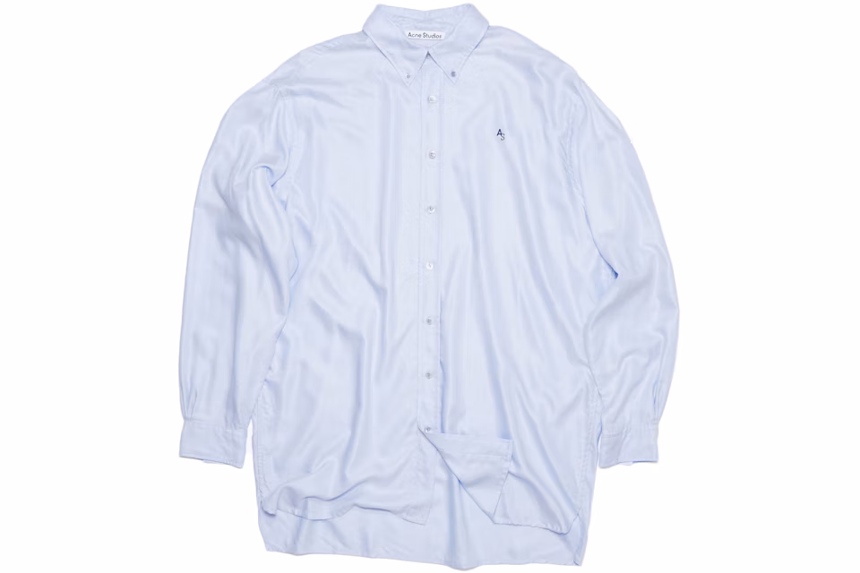 Acne Studios Classic Button Down Shirt Light Blue