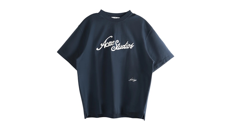 acne studios Tシャツ Acne Studios ロゴ Tシャツ | ブラック | FARFETCH JP