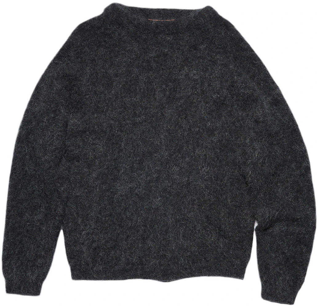Acne Studios Crewneck Jumper Sweater Anthracite Grey Men's - FW22 - US