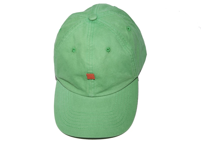 Acne Studios Face Logo Baseball 6-Panel Cap Green - SS22 - US