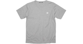 Acne Studios Lightweight Nash Face T-shirt Light Grey Melange