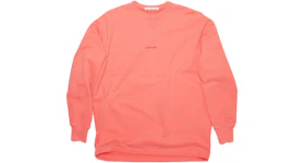Acne Studios Logo Crewneck Sweatshirt Salmon Pink