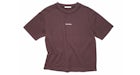 Acne Studios Logo T-Shirt Aubergine Purple
