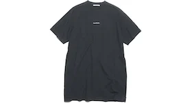 Acne Studios Logo T-Shirt Dress Black