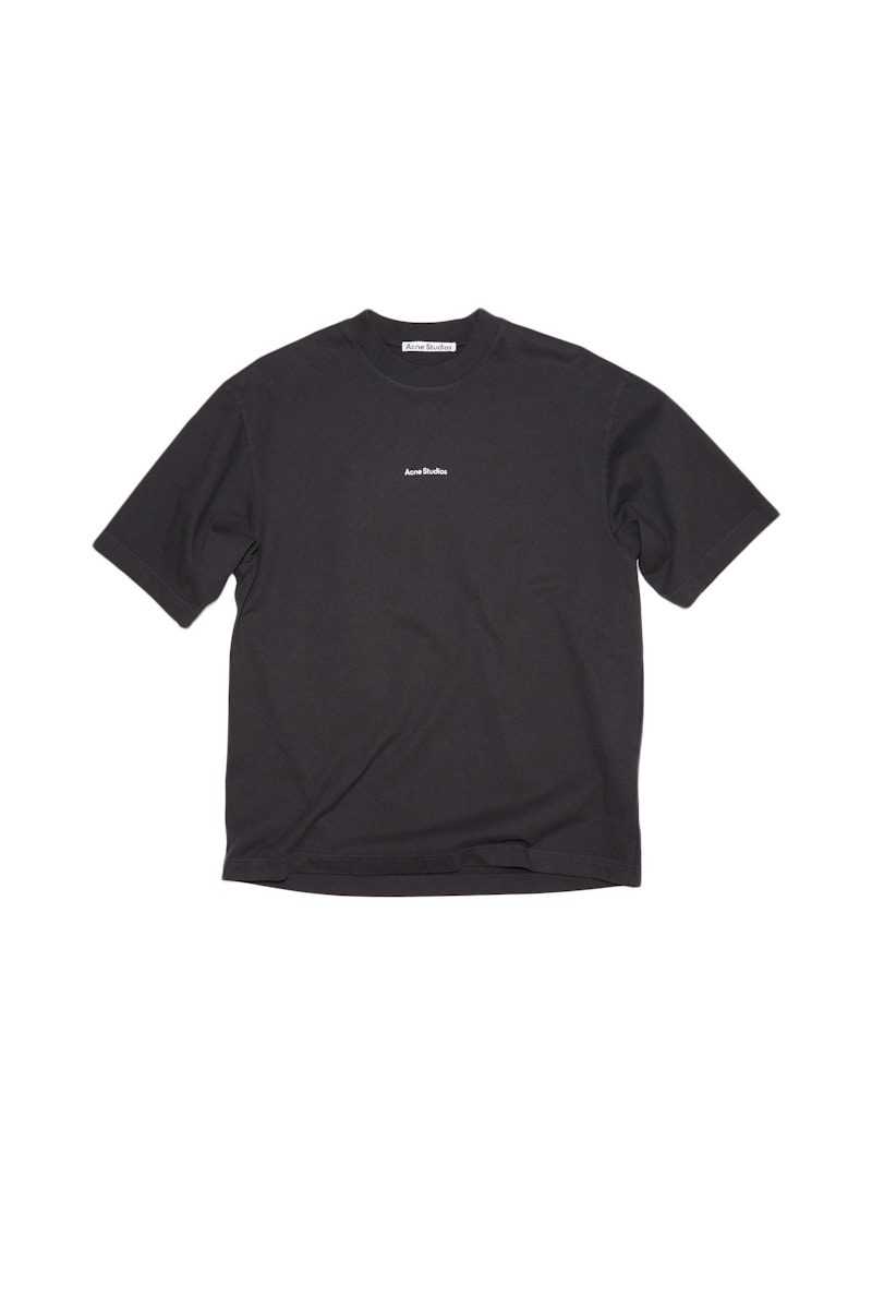 Acne Studios Logo T-shirt Black Men's - US