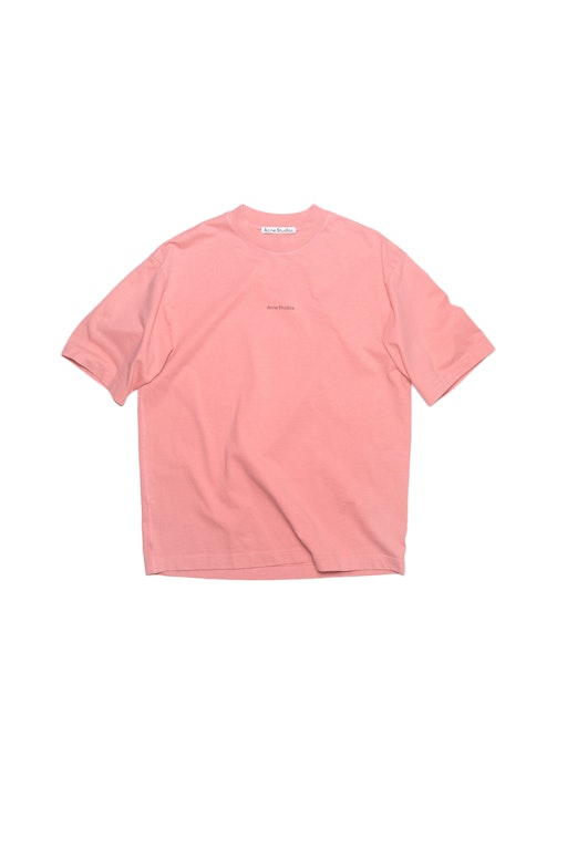 Pre-owned Acne Studios Logo T-shirt Pink