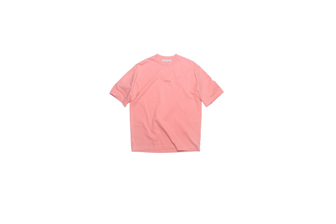 Pre-owned Acne Studios Logo T-shirt Pink