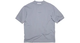 Acne Studios Logo T-shirt Steel Grey