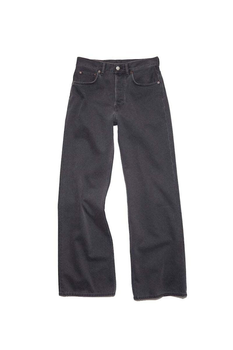 Acne Studios Loose Fit Jeans - 2021F Dark Grey - FW23 - GB