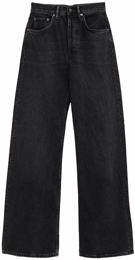 Acne Studios Loose Fit Jeans Black 900 - SS24 - US