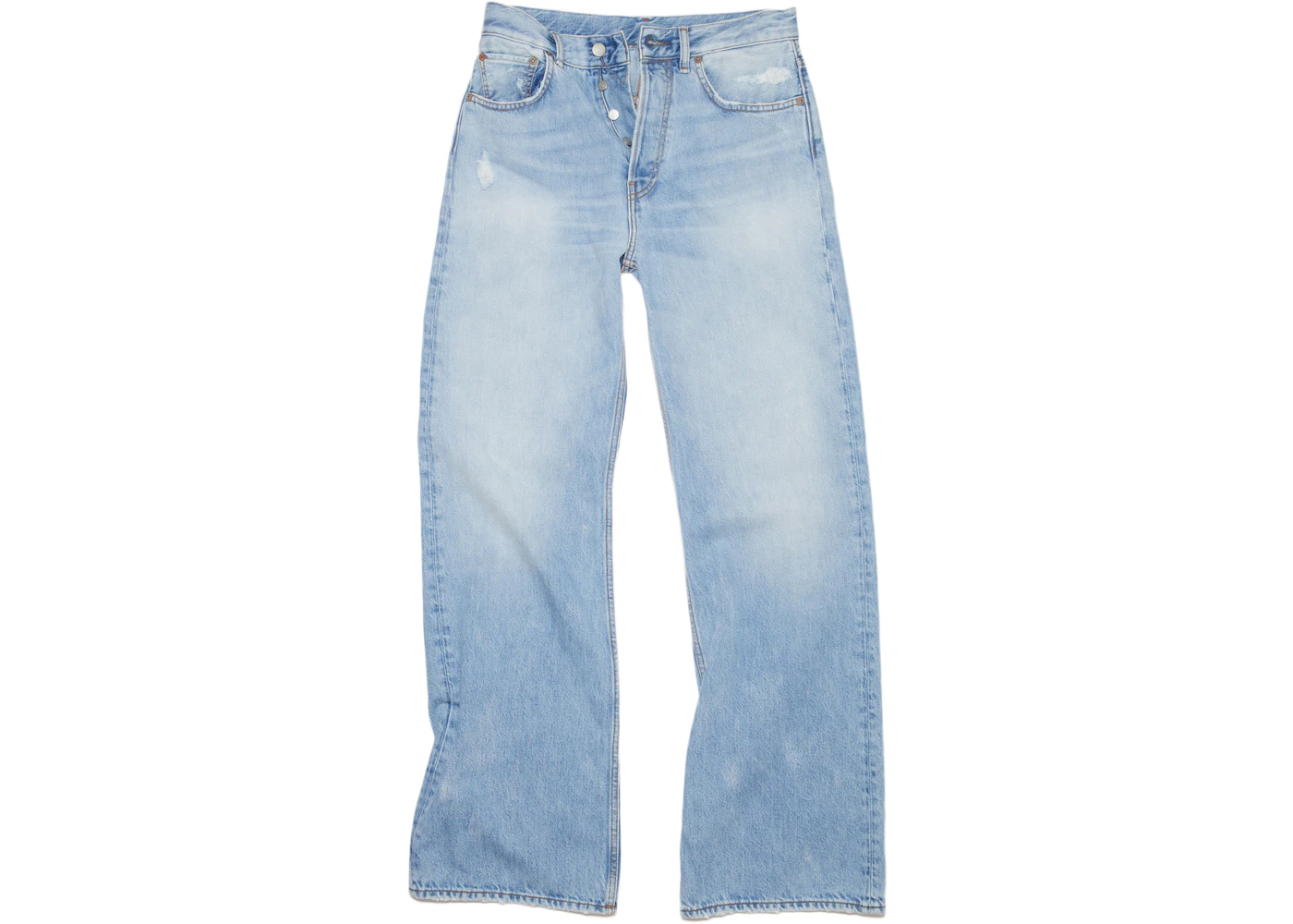 Acne Studios Loose Bootcut Jeans Light Blue