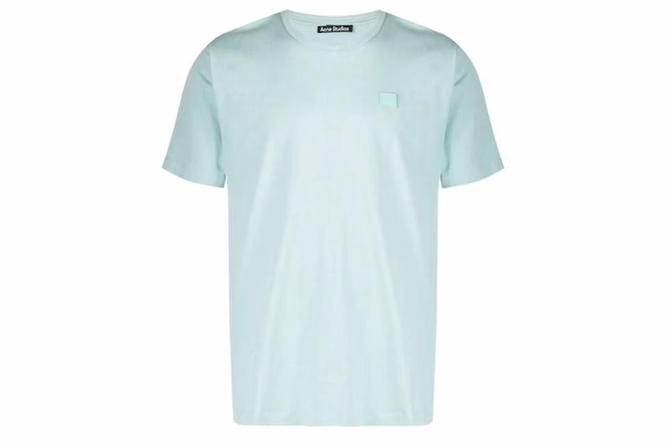 Acne Studios Nash Face T-shirt Spearmint Green
