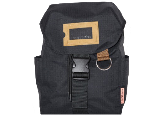 logo shopper ew bag unisex black in polyurethane - ACNE STUDIOS - d — 2