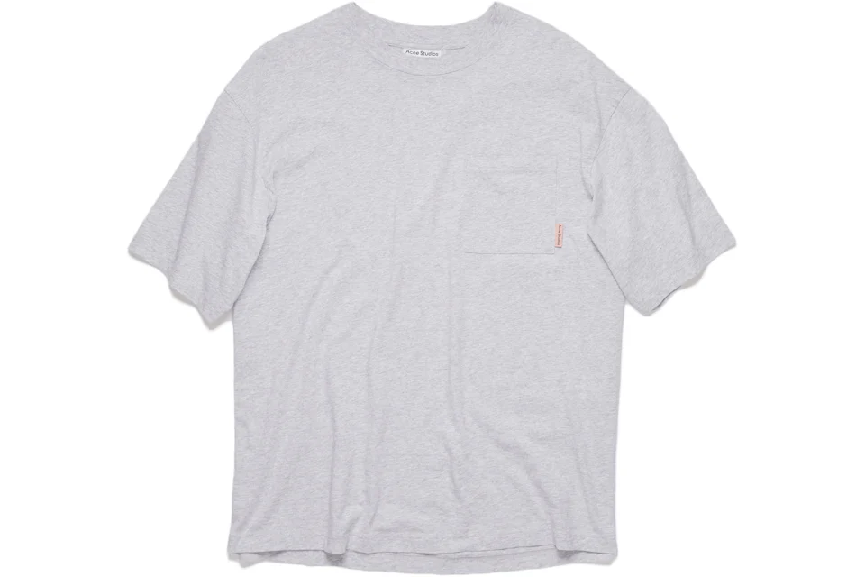 Acne Studios Pocket T-shirt Grey Melange