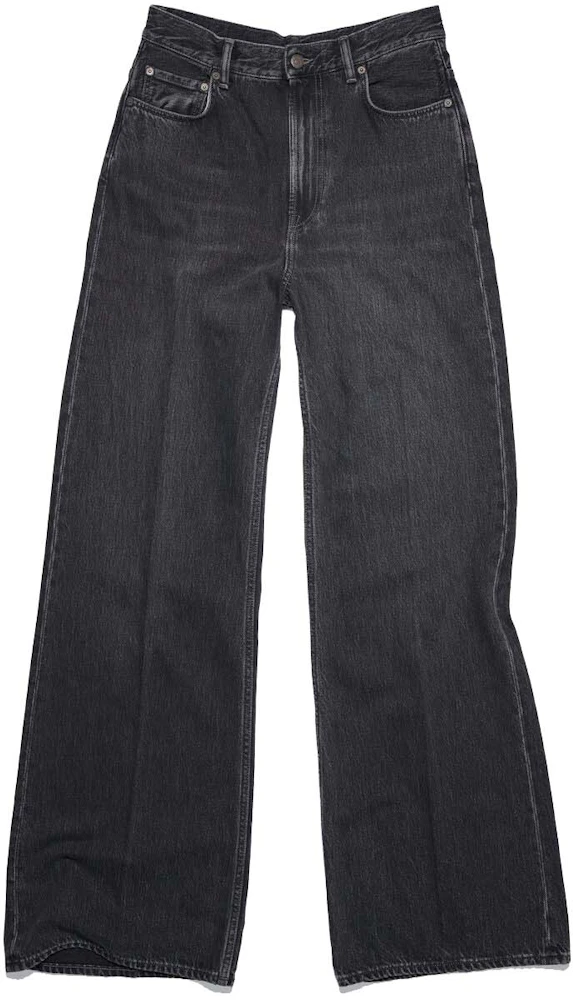 Acne Studios Relaxed Fit Jeans - 2022F Black - FW23 - US