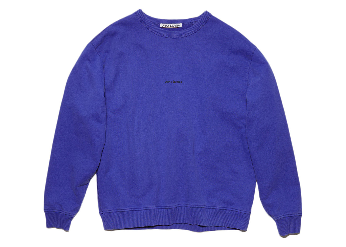 Acne Studios Blue Blurred Sweatshirt