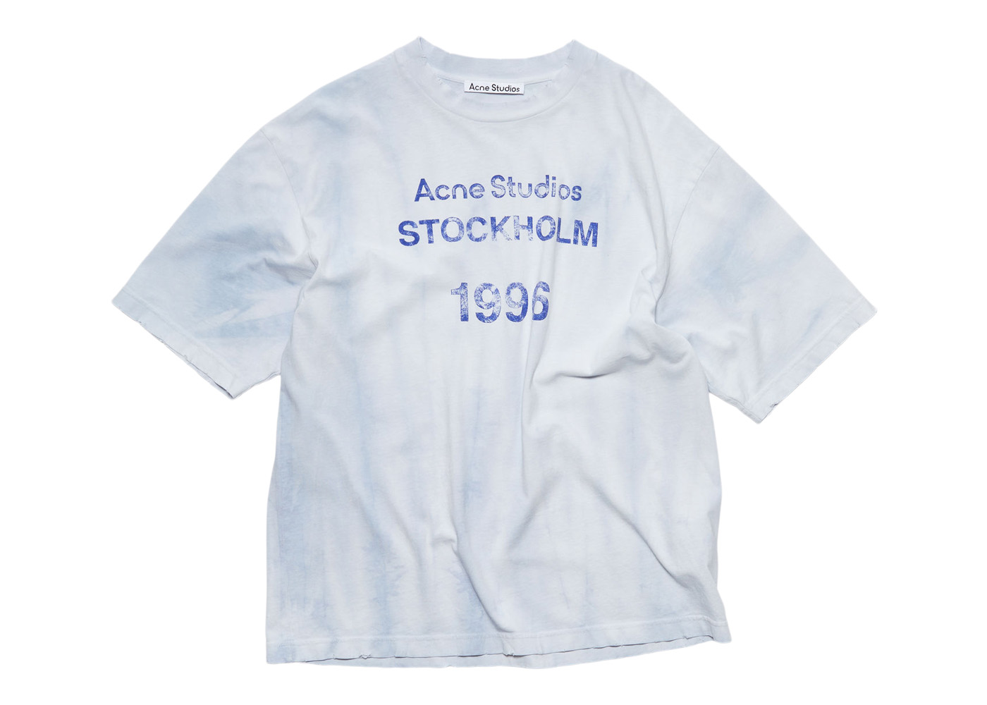 Acne Studios Stockholm 1996 Stamp T-shirt Pale Blue メンズ - JP