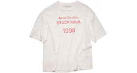 Acne Studios Stockholm 1996 Stamp T-shirt Pale Orange