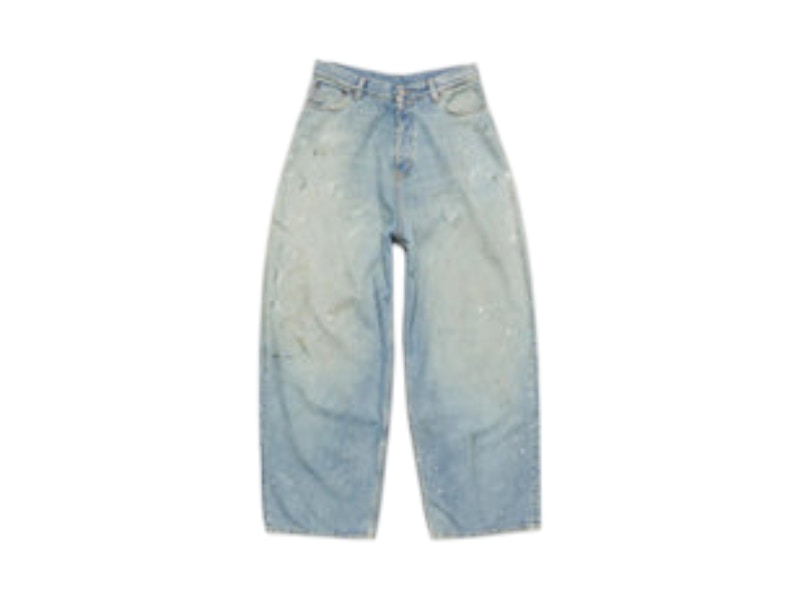 Acne Studios Super Baggy Fit Jeans Blue - FW25 - US