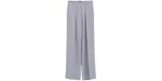 Acne Studios Tailored Wool Blend Trousers Dusty Lilac As3
