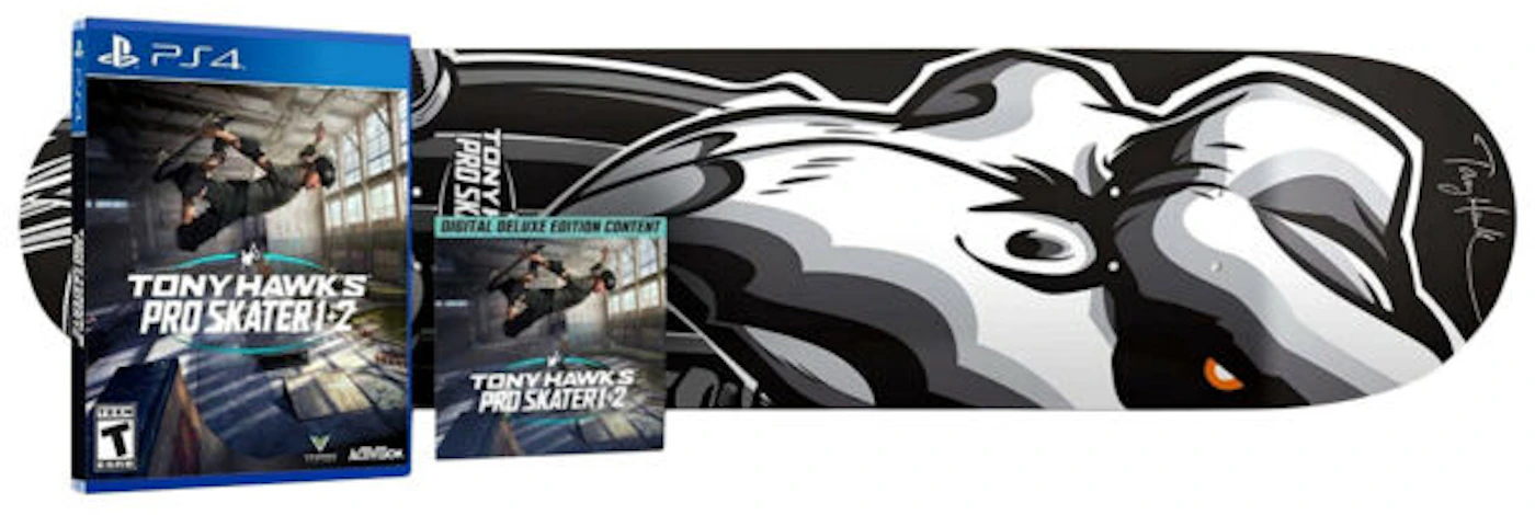 Skeptisk madlavning bekendtskab Activision PS4 Tony Hawk Pro Skater 1 & 2 Collector's Edition Video Game  Bundle 88484 - US
