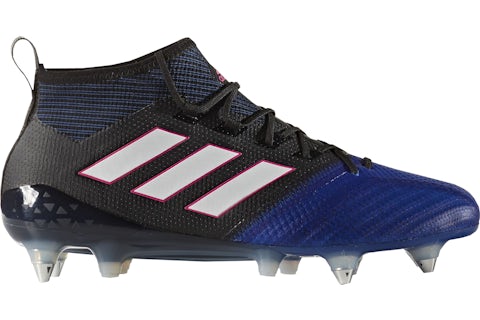 adidas Ace 17.1 Primeknit SG Boot Black Blue Men s BA9820 GB