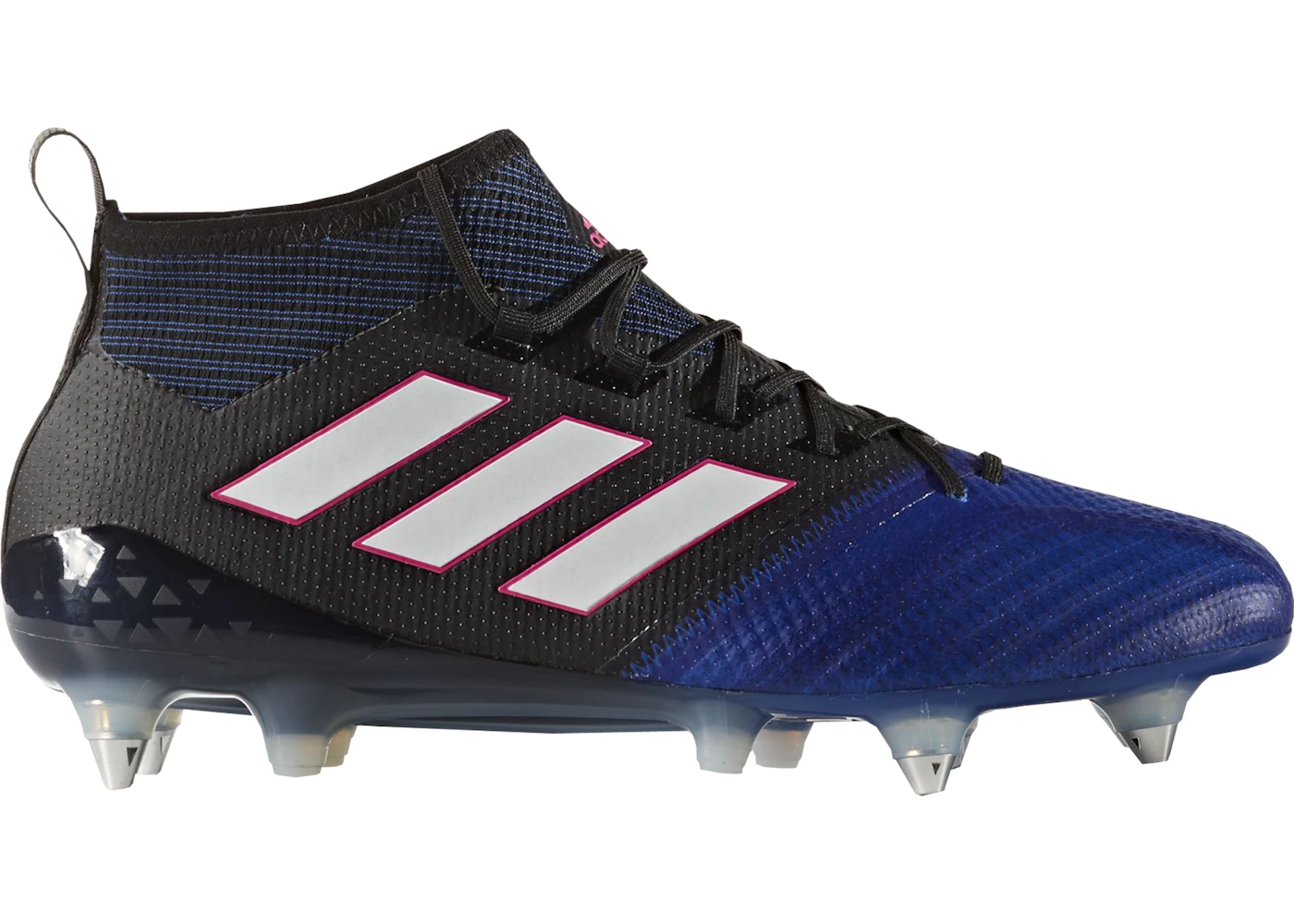 adidas Ace 17.1 Primeknit SG Boot Black Blue Uomo BA9820 IT