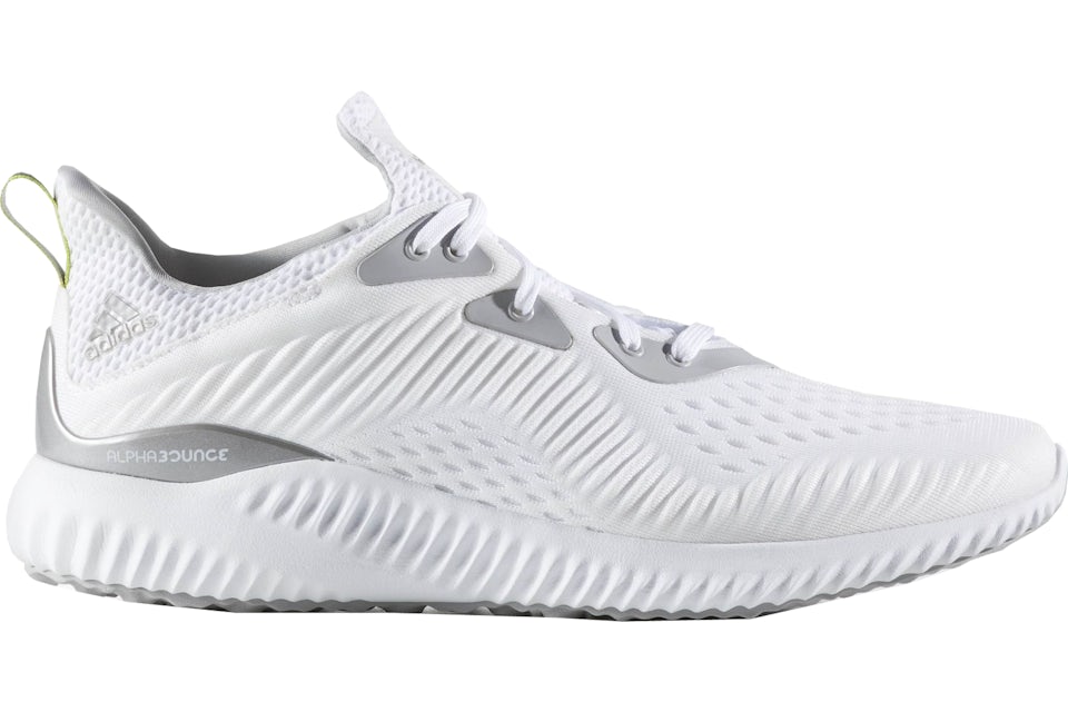 Alphabounce 2025 white adidas