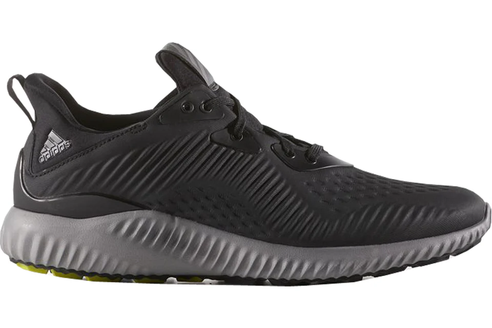 Adidas alphabounce top black yellow
