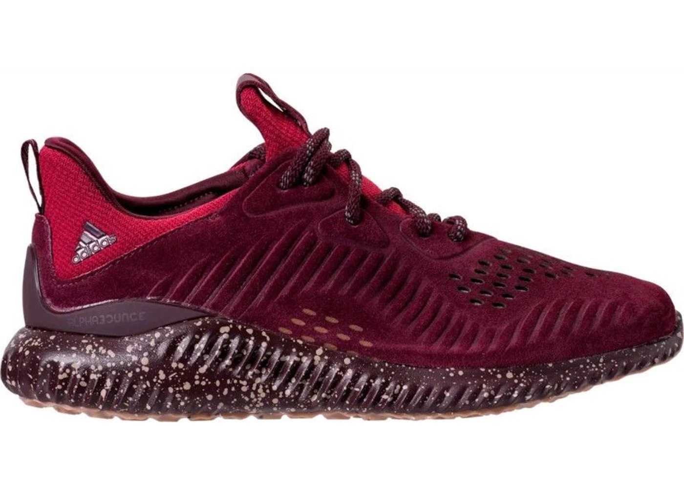 Alphabounce white and maroon Clearance
