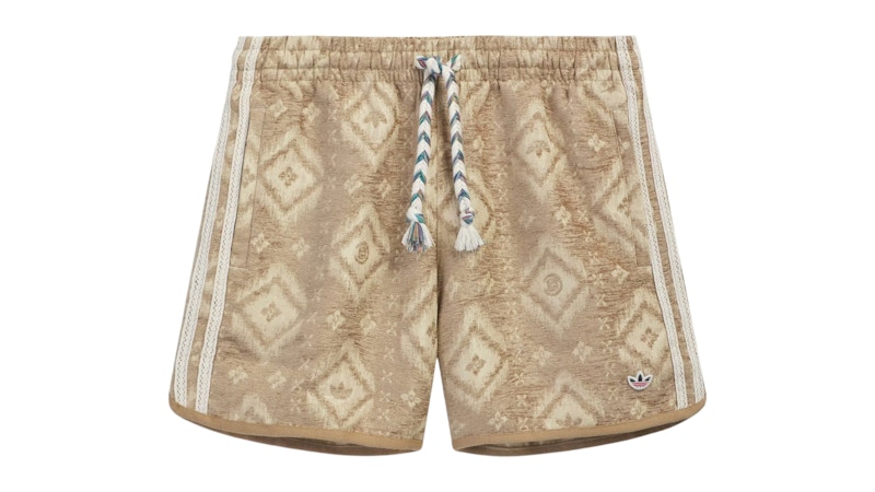 Men's Adidas CLOT Heritage Print Short By Edison Chen Shorts in Warm Sandstone