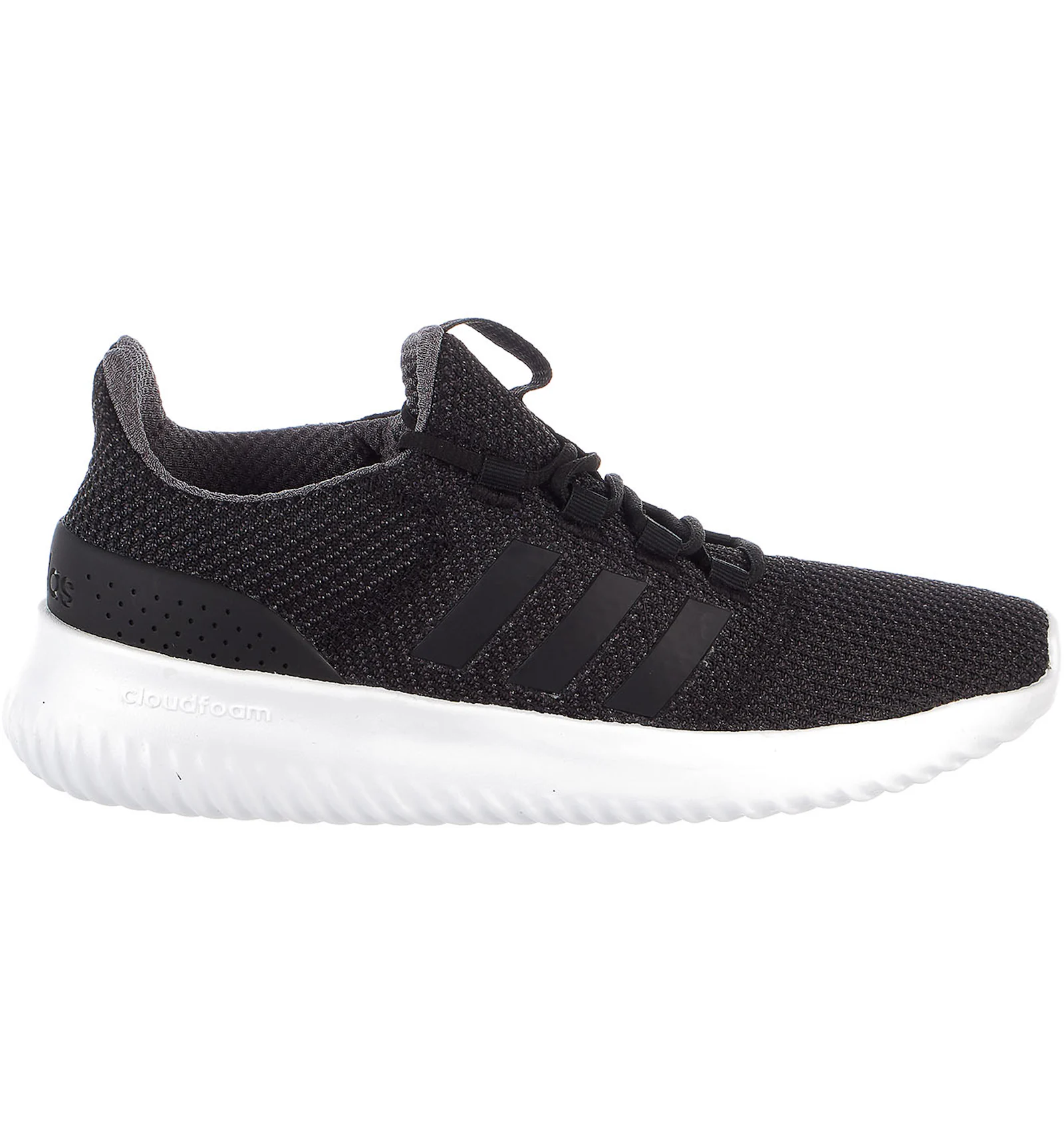 Adidas cloudfoam pure black light pink sale