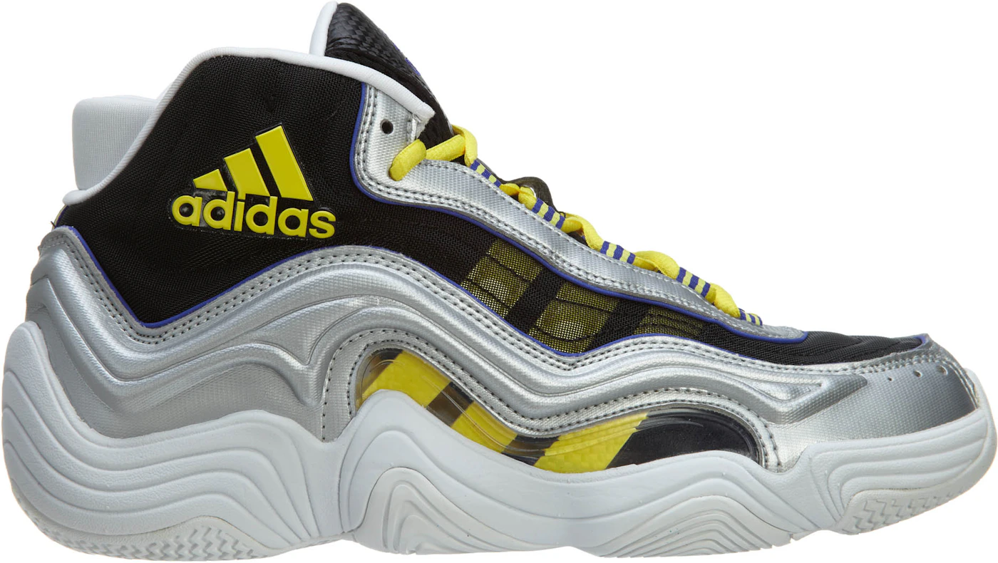 adidas Crazy 2 Basketball Shoes Silver Metallic/Light Yellow/Night ...