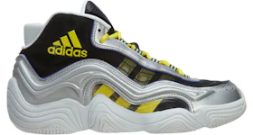 adidas Crazy 2 Basketball Shoes Silver Metallic/Light Yellow/Night Flash