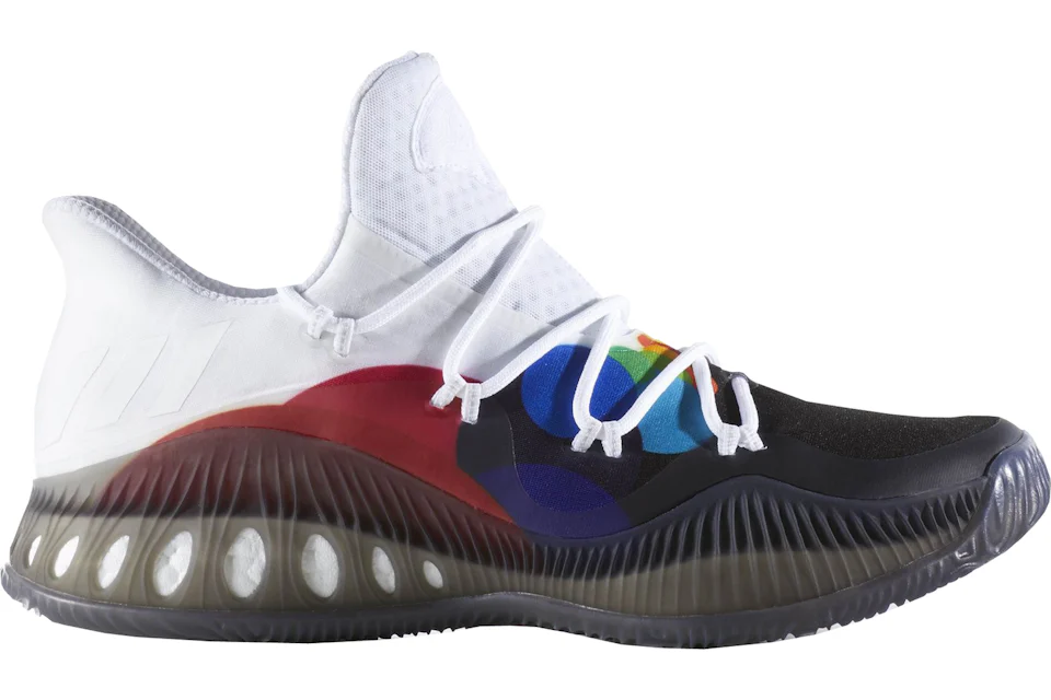 Adidas crazy online explosive low purple