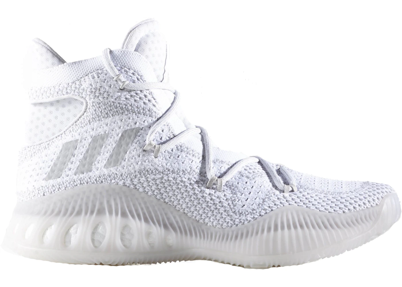 Adidas crazy explosive low all white hotsell