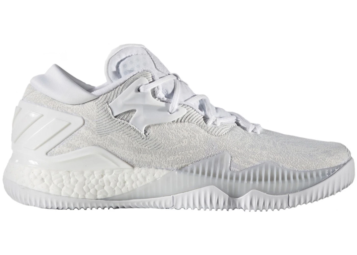 Adidas men's crazylight boost low 2016 shoes black Clearance