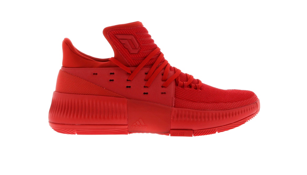 damian lillard shoes 3 red