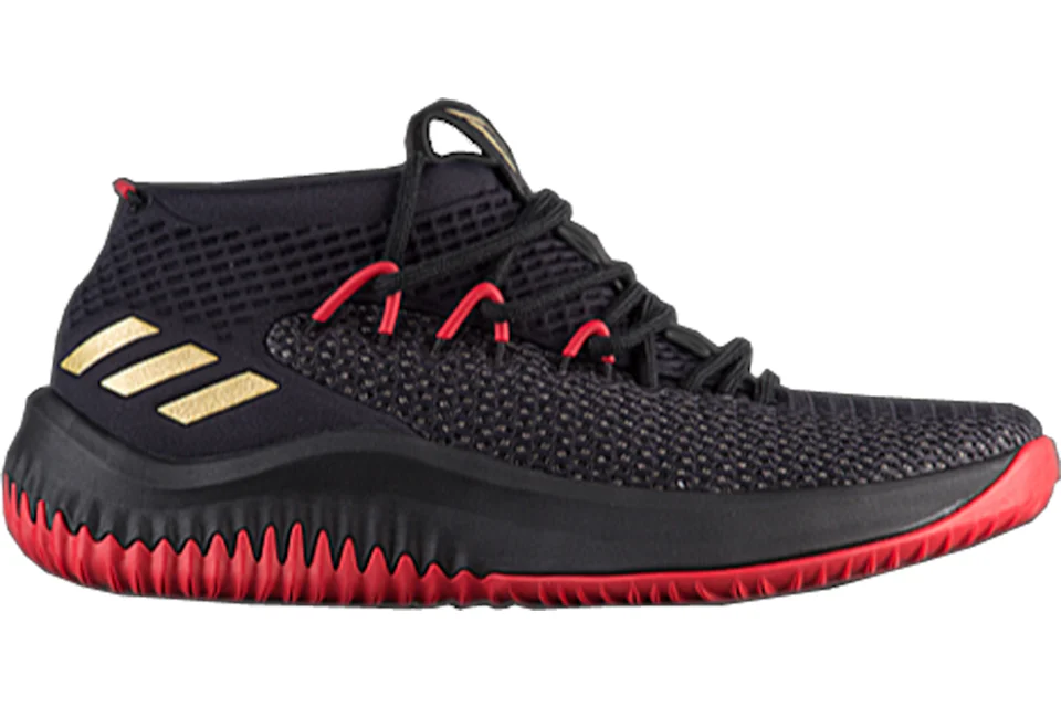 Red black and gold top adidas