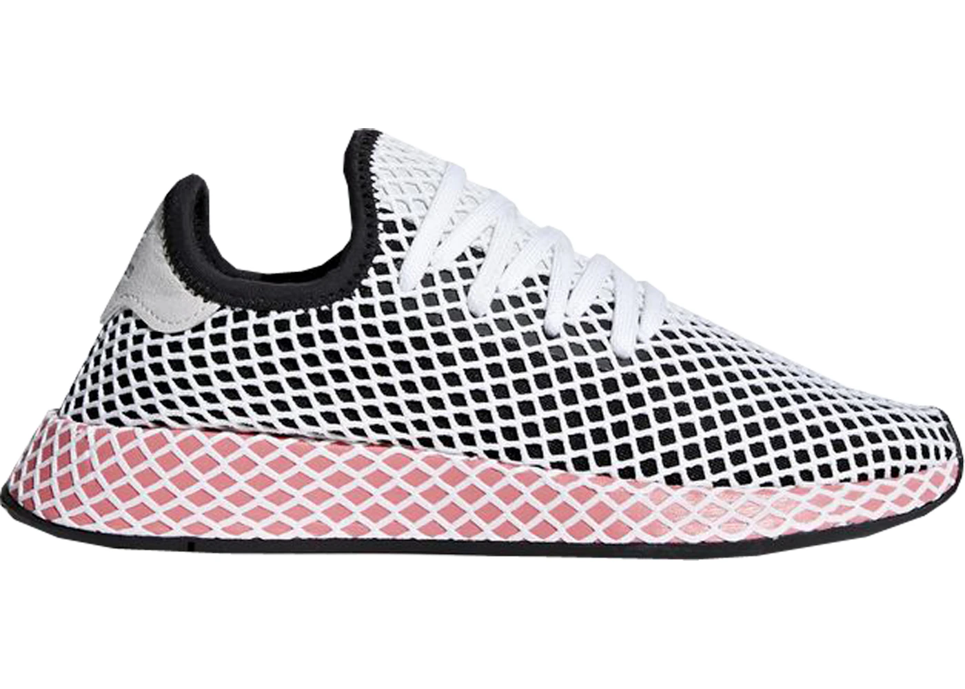adidas Deerupt Core Black Chalk Pink Women s CQ2909 IT